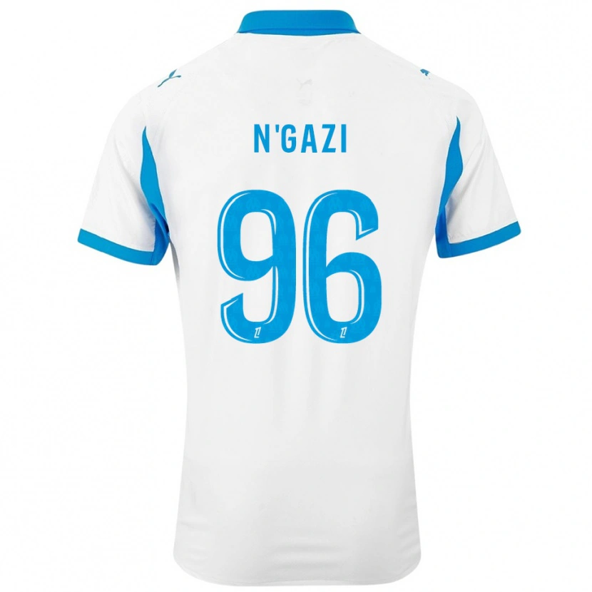DanxenキッズChloé N'gazi#96白空色ホームシャツ2025/26ジャージーユニフォーム