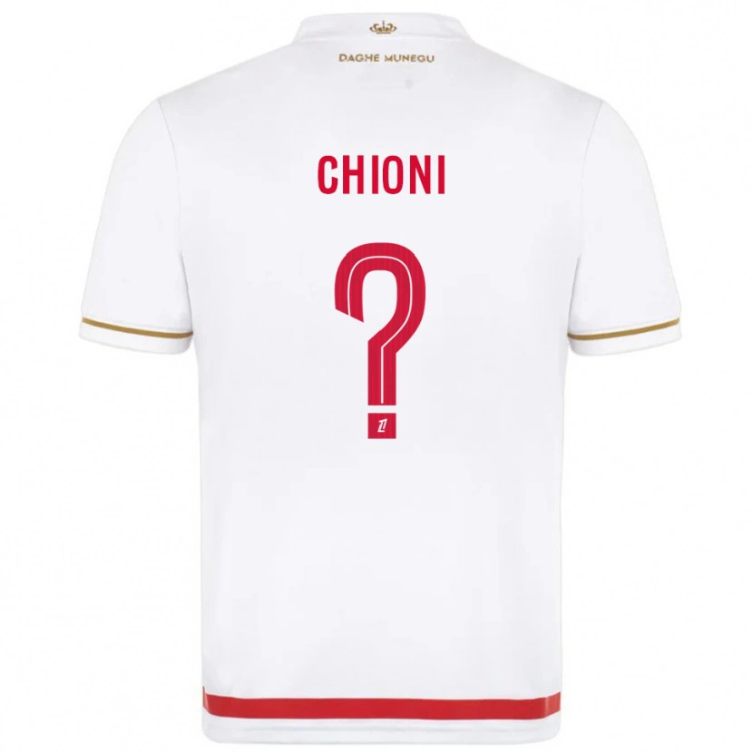 DanxenキッズTristan Chioni#0赤白ホームシャツ2025/26ジャージーユニフォーム