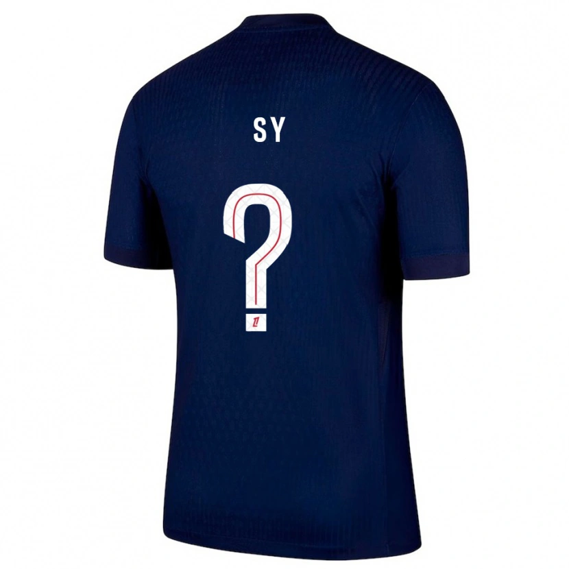 DanxenキッズBocar Sy#0紺赤ホームシャツ2025/26ジャージーユニフォーム