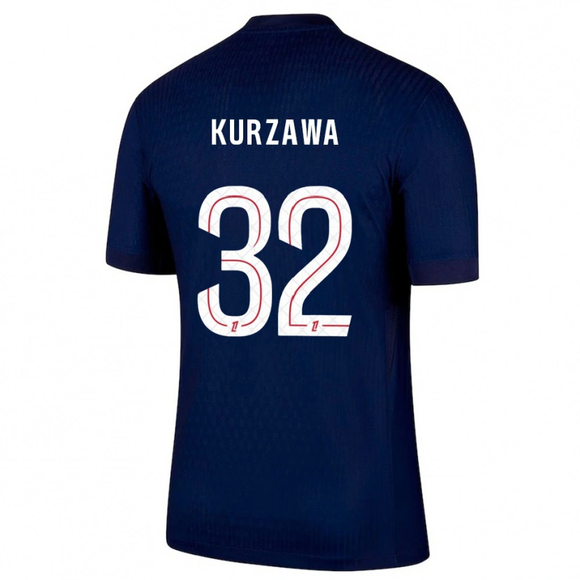 Danxenキッズライヴィン・クルザワ#32紺赤ホームシャツ2025/26ジャージーユニフォーム