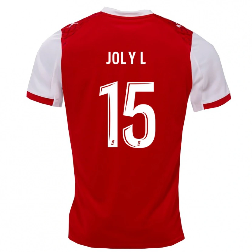 Danxenキッズルー・アン・ジョリー#15赤白ホームシャツ2025/26ジャージーユニフォーム