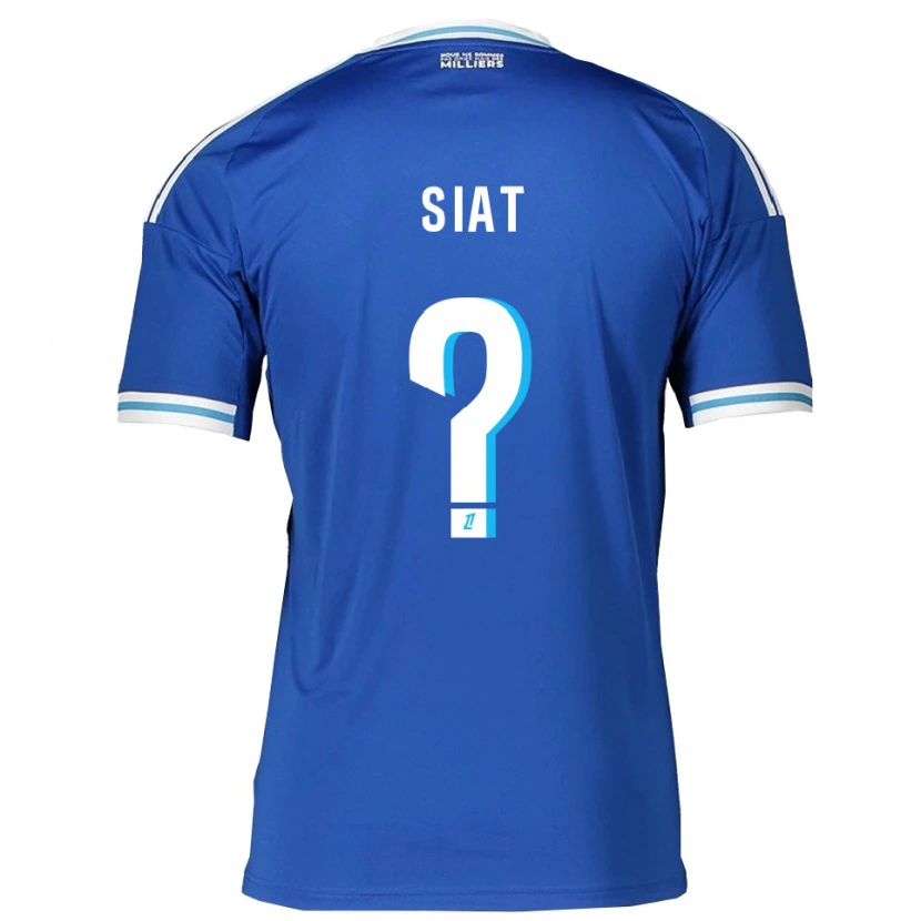 Danxenキッズビクター・シアット#0青白ホームシャツ2025/26ジャージーユニフォーム