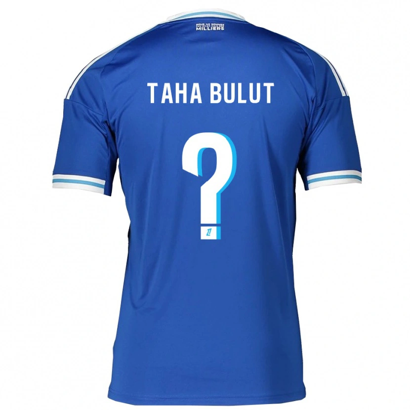 DanxenキッズYunus Taha Bulut#0青白ホームシャツ2025/26ジャージーユニフォーム