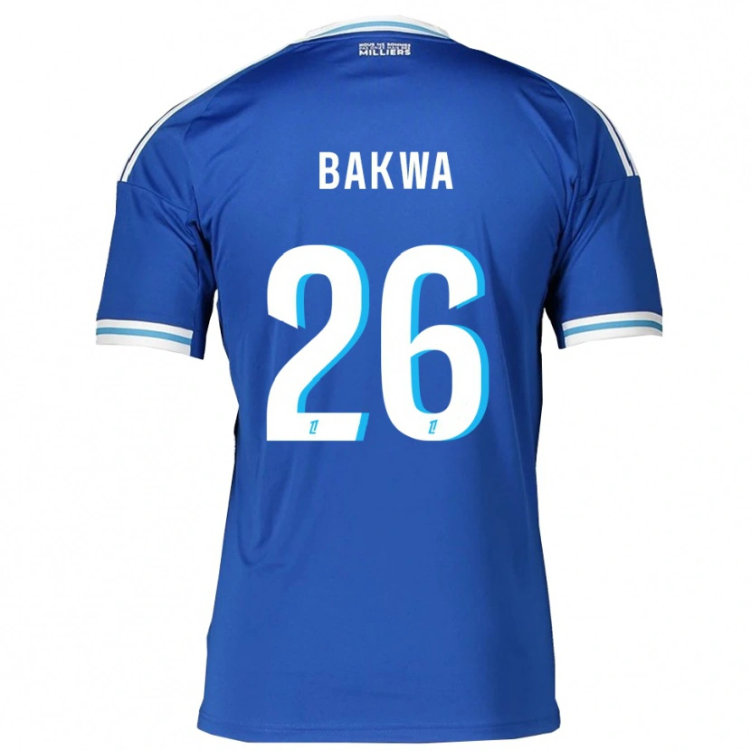 Danxenキッズディレイン・バクワ#26青白ホームシャツ2025/26ジャージーユニフォーム