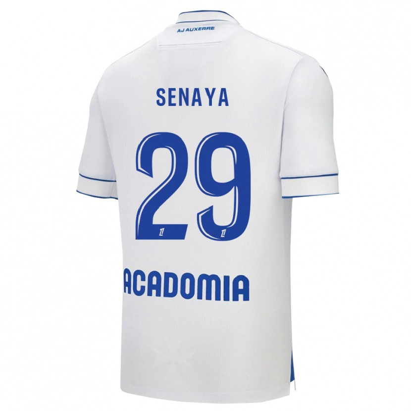 Danxenキッズマービン・セナヤ#29白青ホームシャツ2025/26ジャージーユニフォーム