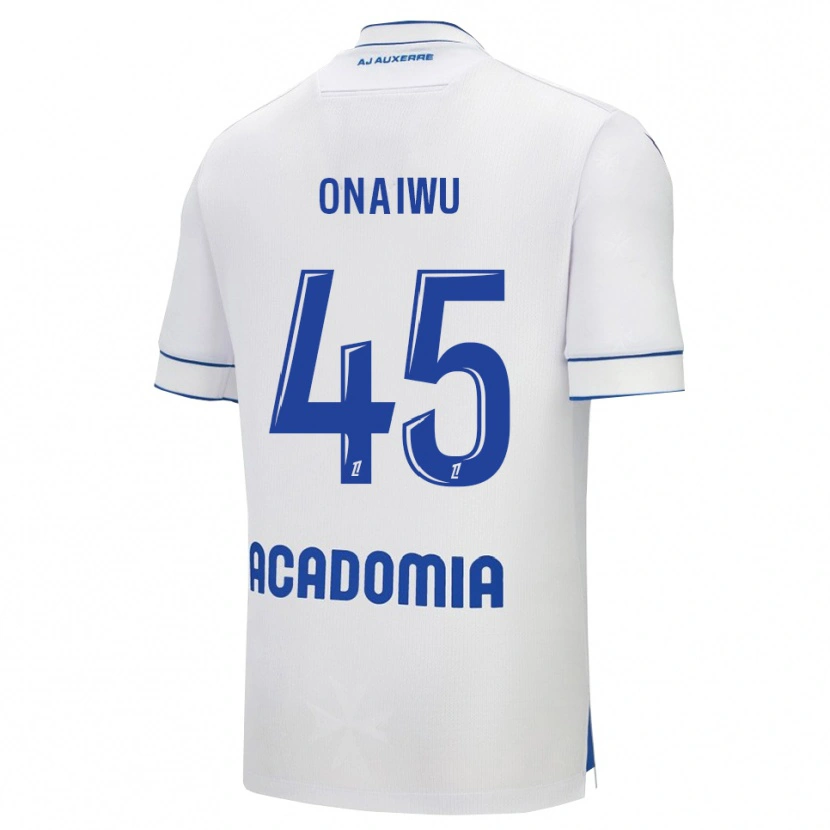 Danxenキッズオナイウ あど#45白青ホームシャツ2025/26ジャージーユニフォーム
