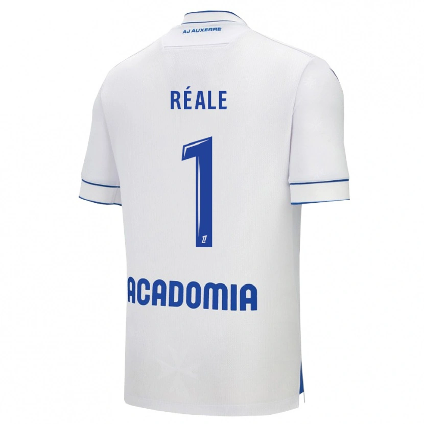 DanxenキッズPierre Réale#1白青ホームシャツ2025/26ジャージーユニフォーム
