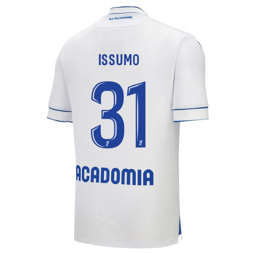 DanxenキッズAaron Issumo#31白青ホームシャツ2025/26ジャージーユニフォーム