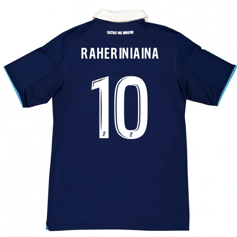 Danxenキッズエル・ハダリ・ラヘリニアイナ#10濃青白ホームシャツ2025/26ジャージーユニフォーム