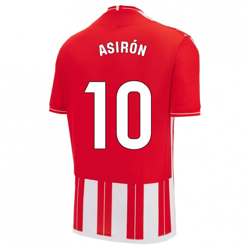 DanxenキッズJuan Asirón#10赤白ホームシャツ2025/26ジャージーユニフォーム