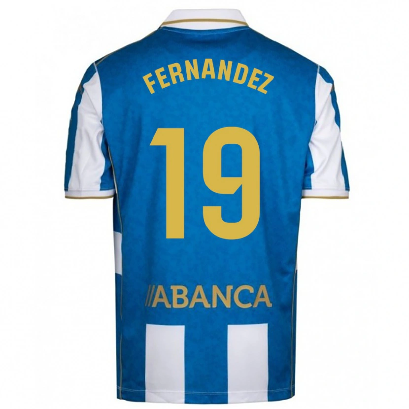 Danxenキッズキケ・フェルナンデス#19白青ホームシャツ2025/26ジャージーユニフォーム