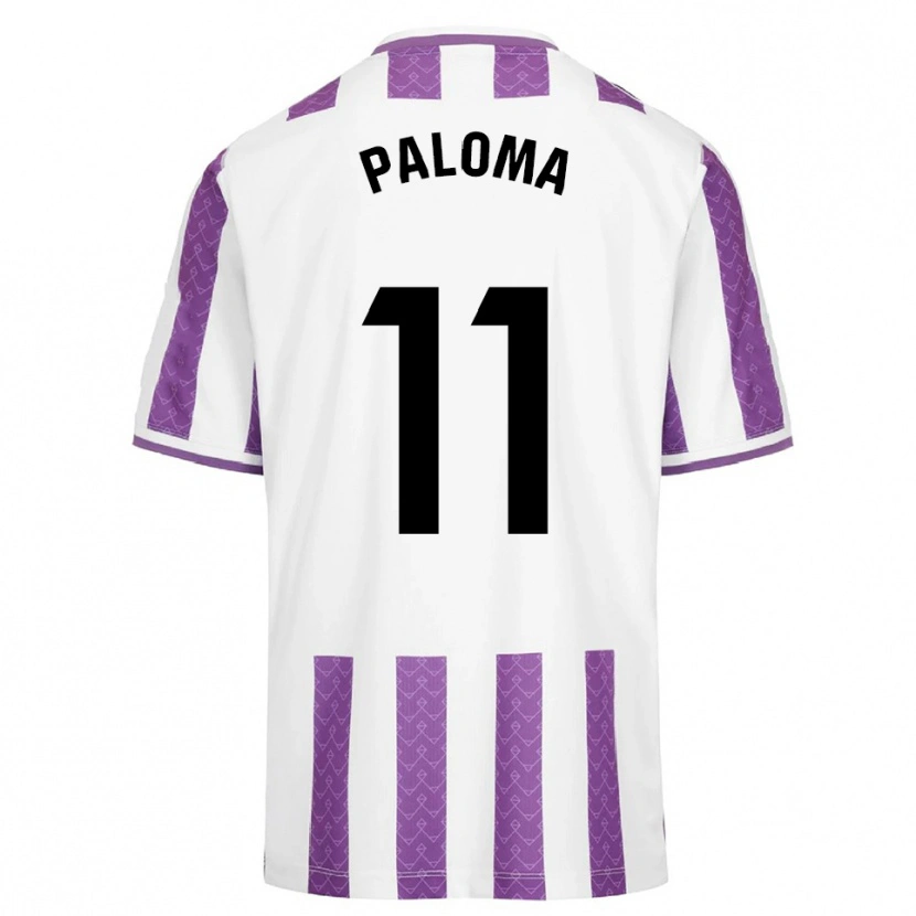 DanxenキッズPaloma Gonzalez#11紫白ホームシャツ2025/26ジャージーユニフォーム