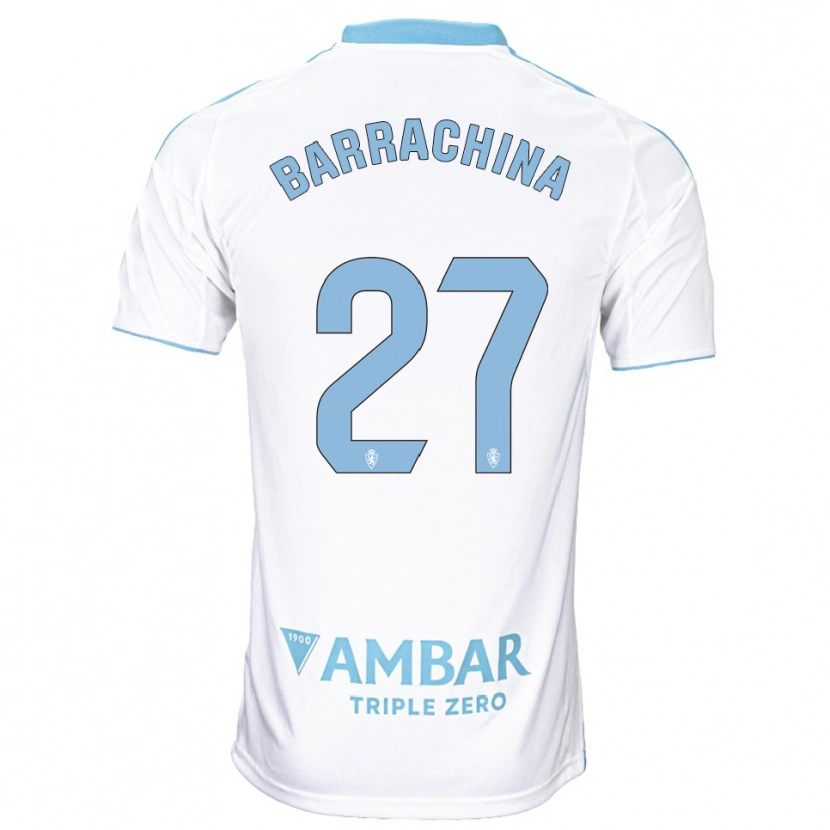 Danxenキッズウーゴ・バラチーナ#27白空色ホームシャツ2025/26ジャージーユニフォーム