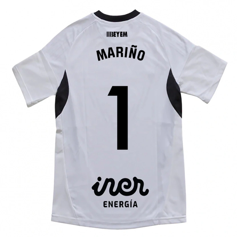 Danxenキッズディエゴ・マリーニョ#1白紫ホームシャツ2025/26ジャージーユニフォーム
