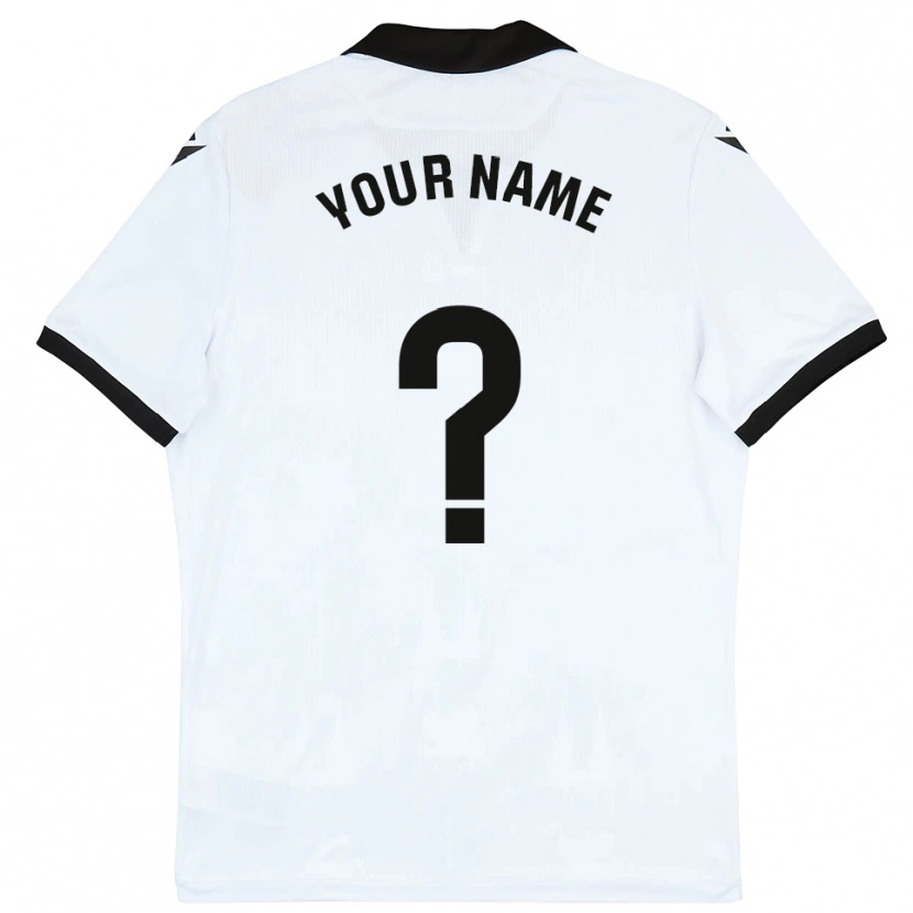 Danxenキッズあなたの名前#0白黒ホームシャツ2025/26ジャージーユニフォーム