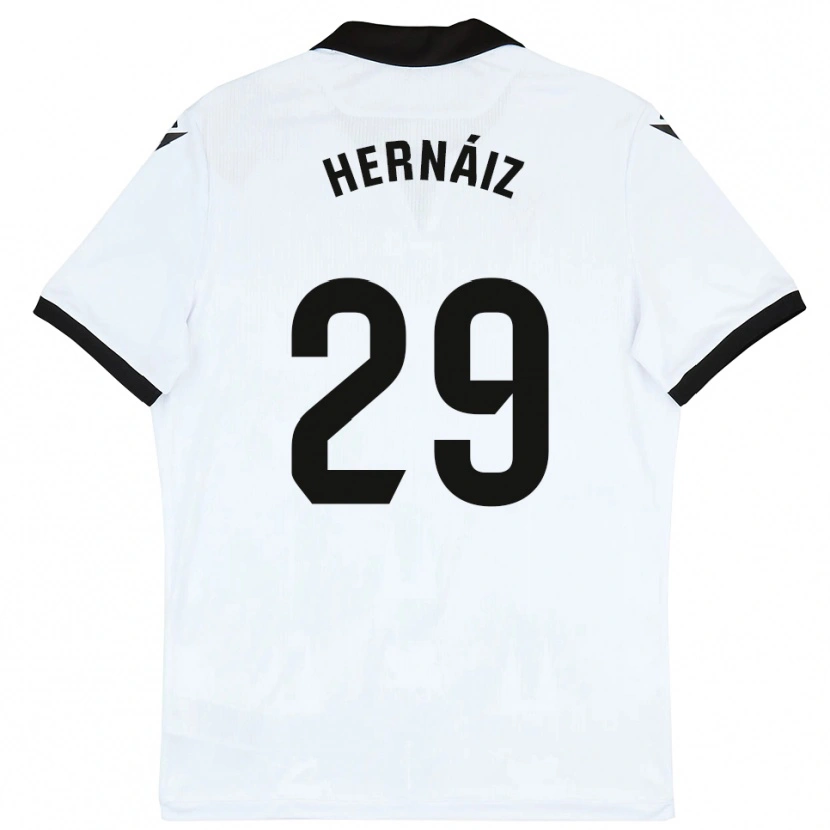 DanxenキッズDavid Hernáiz#29白黒ホームシャツ2025/26ジャージーユニフォーム