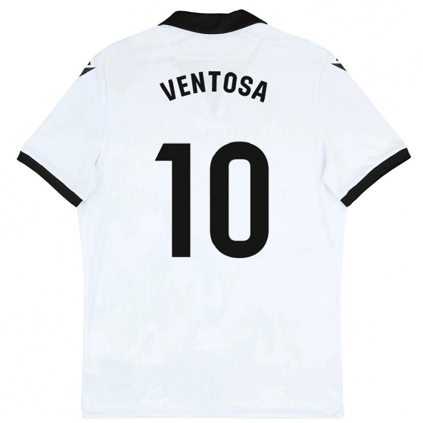 DanxenキッズEthan Ventosa#10白黒ホームシャツ2025/26ジャージーユニフォーム