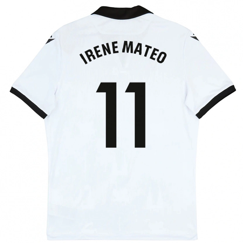 DanxenキッズIrene Mateo#11白黒ホームシャツ2025/26ジャージーユニフォーム
