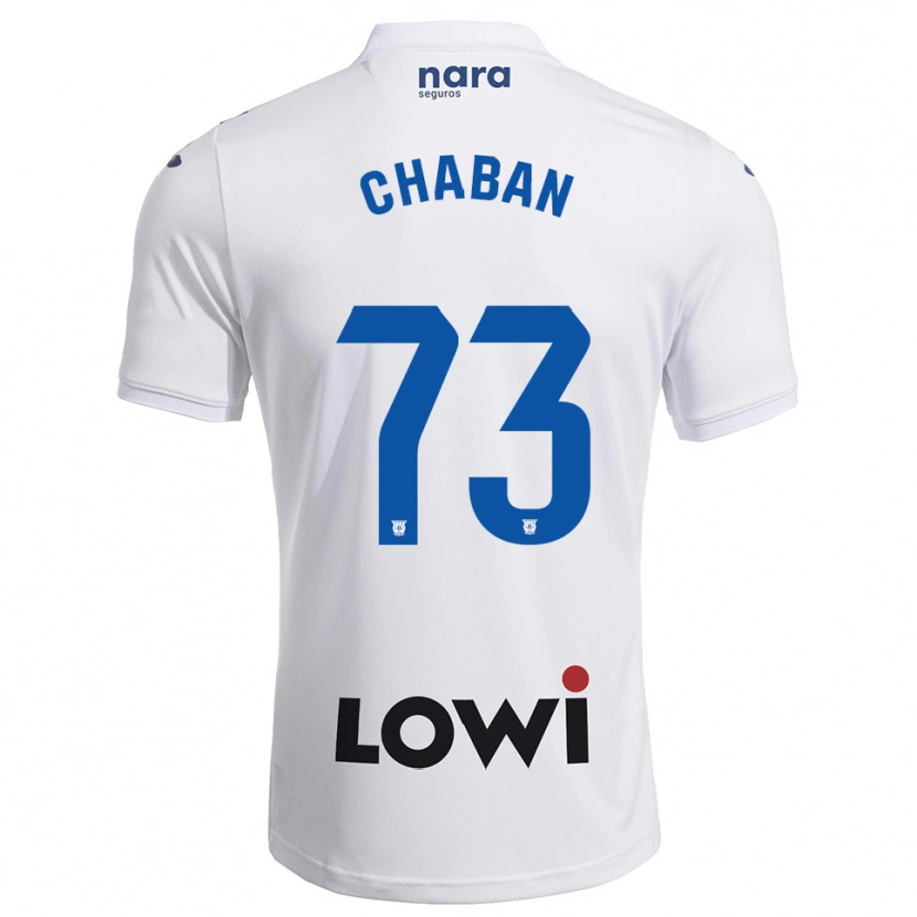 DanxenキッズDanylo Chaban#73白紺ホームシャツ2025/26ジャージーユニフォーム