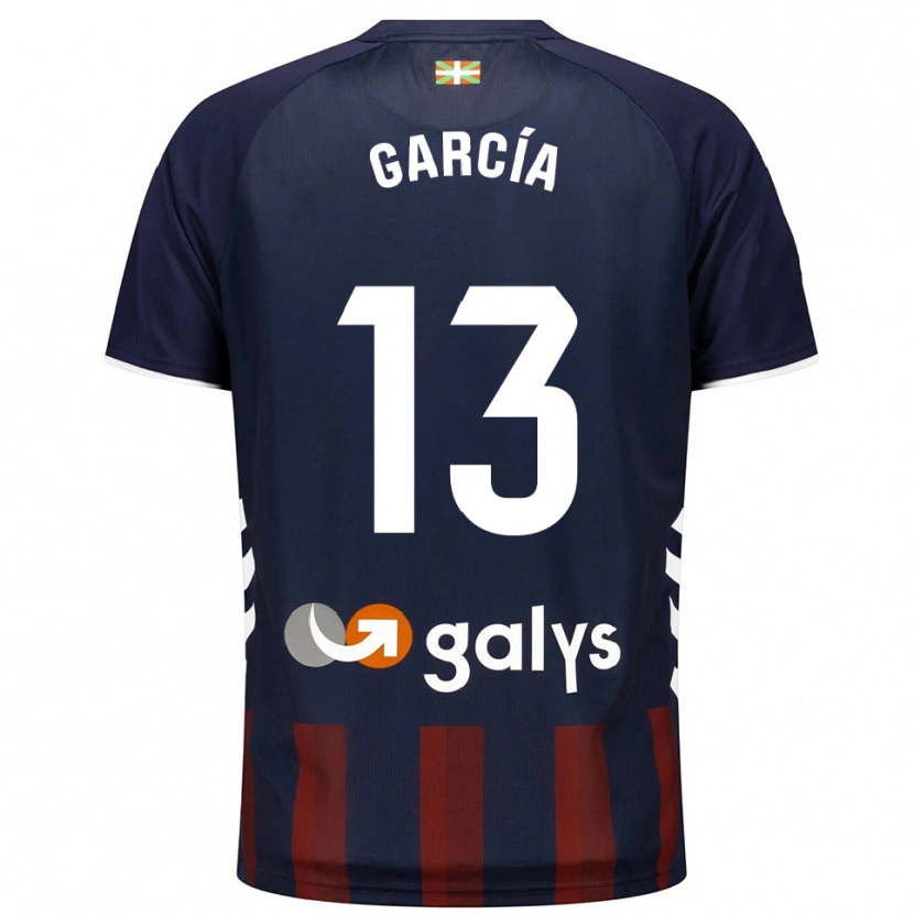 DanxenキッズJon García#13紺赤ホームシャツ2025/26ジャージーユニフォーム