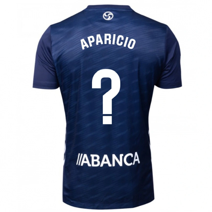 DanxenキッズPablo Aparicio#0紺白アウェイシャツ2025/26ジャージーユニフォーム