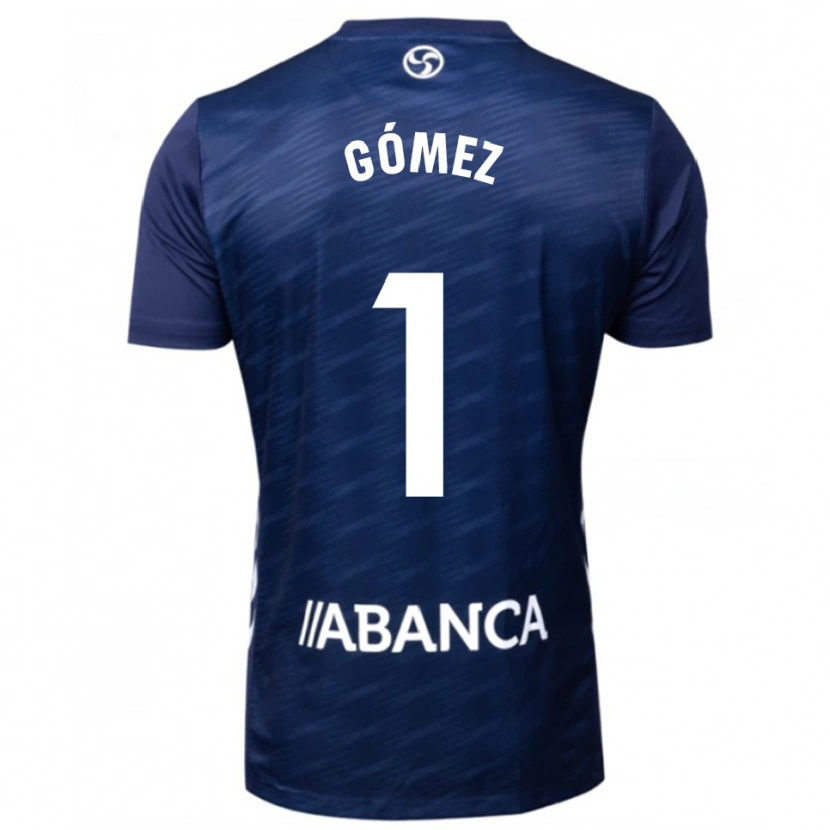 DanxenキッズNuria Gómez#1紺白アウェイシャツ2025/26ジャージーユニフォーム