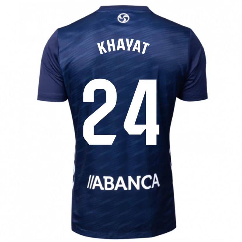 DanxenキッズAnthony Khayat#24紺白アウェイシャツ2025/26ジャージーユニフォーム