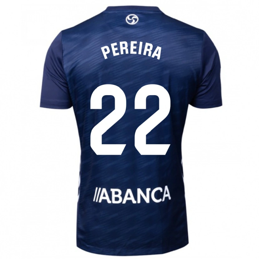 DanxenキッズNoe Pereira#22紺白アウェイシャツ2025/26ジャージーユニフォーム