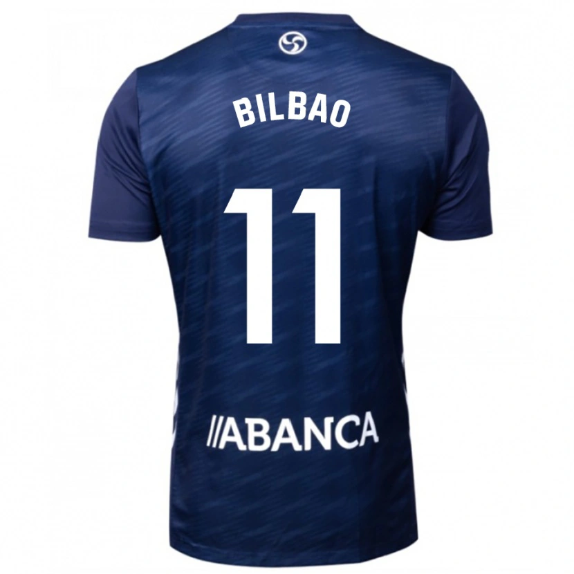 DanxenキッズLuis Bilbao#11紺白アウェイシャツ2025/26ジャージーユニフォーム