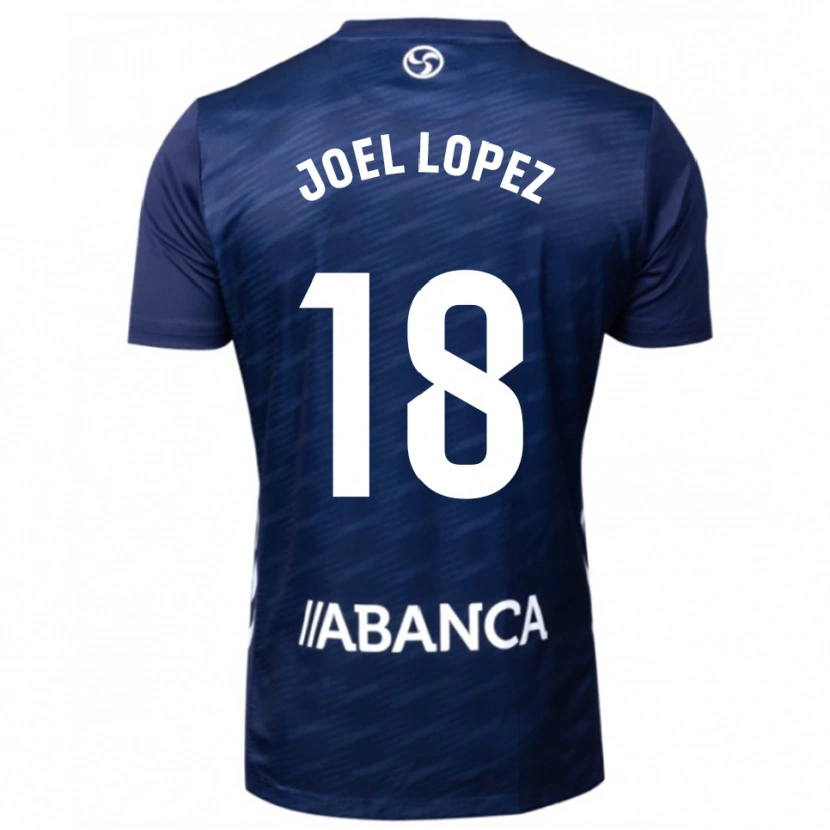 Danxenキッズジョエル・ロペス・サルゲロ#18紺白アウェイシャツ2025/26ジャージーユニフォーム