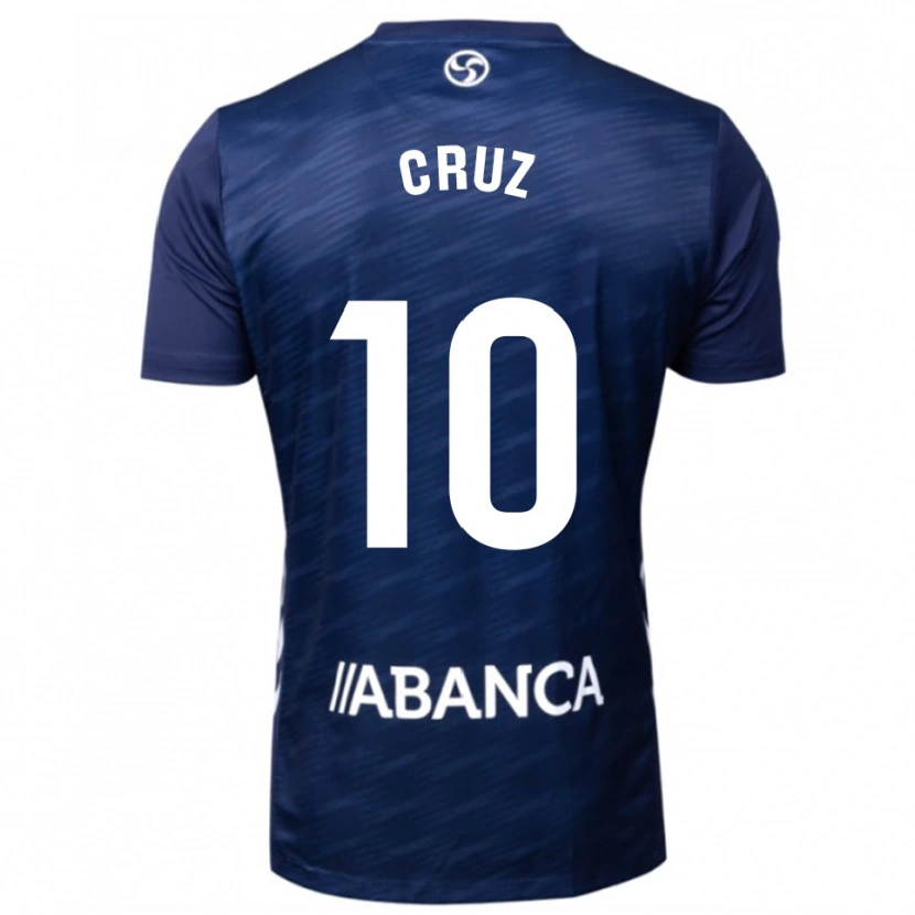 DanxenキッズTati Cruz#10紺白アウェイシャツ2025/26ジャージーユニフォーム