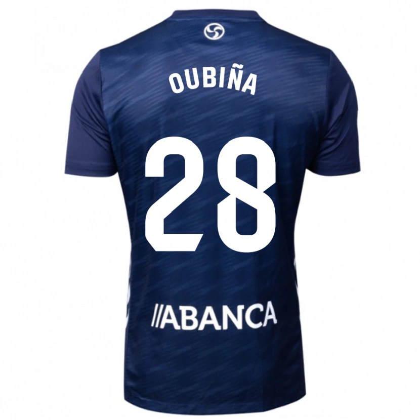 DanxenキッズJimena Oubiña#28紺白アウェイシャツ2025/26ジャージーユニフォーム