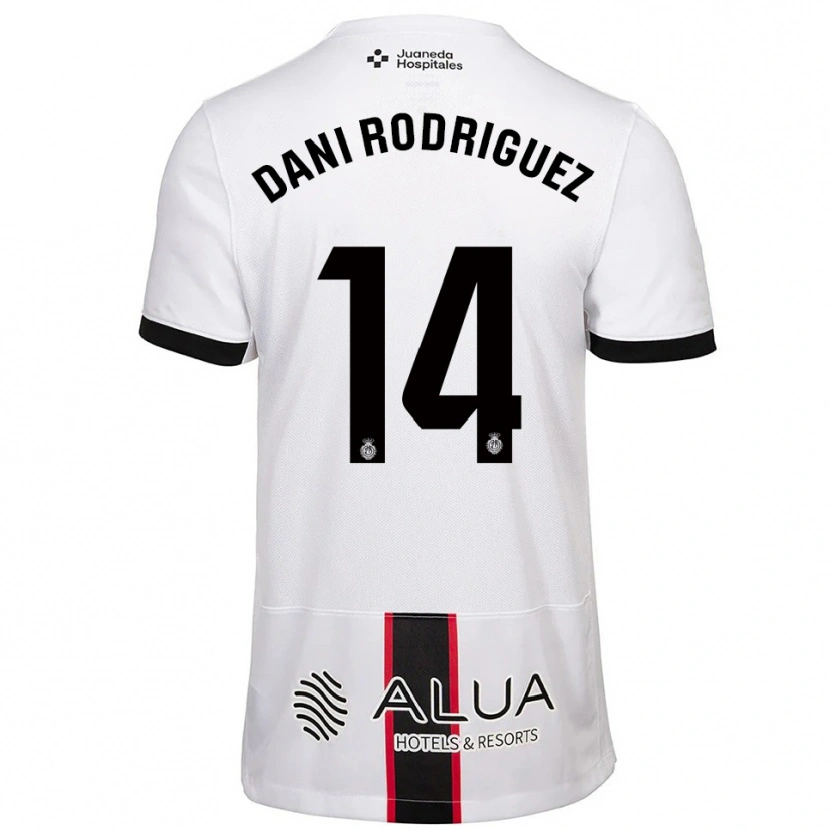 Danxenキッズダニ・ロドリゲス#14白黒アウェイシャツ2025/26ジャージーユニフォーム