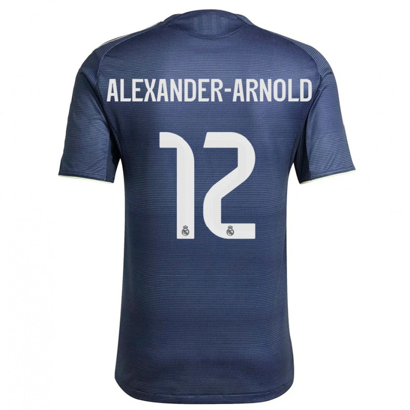 Danxenキッズトレント・アレクサンダー＝アーノルド #12紺銀アウェイシャツ2025/26ジャージーユニフォーム