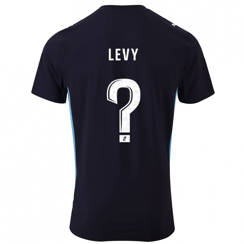 DanxenキッズBradley Levy#0黒空色アウェイシャツ2025/26ジャージーユニフォーム