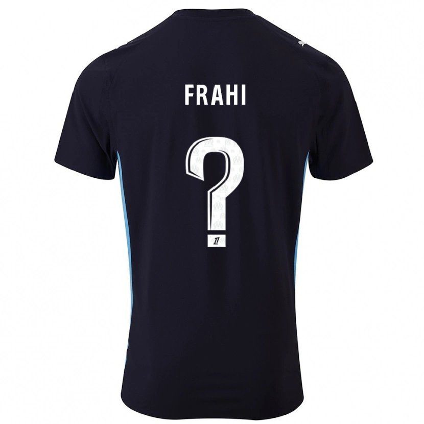 DanxenキッズLéandro Frahi#0黒空色アウェイシャツ2025/26ジャージーユニフォーム