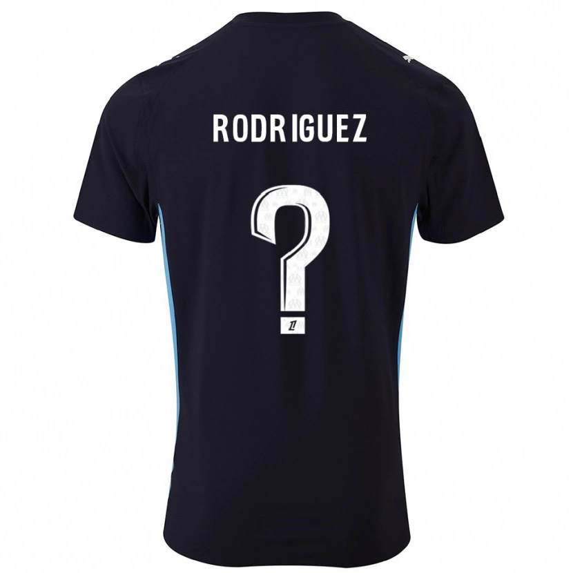 DanxenキッズRuben Rodriguez#0黒空色アウェイシャツ2025/26ジャージーユニフォーム