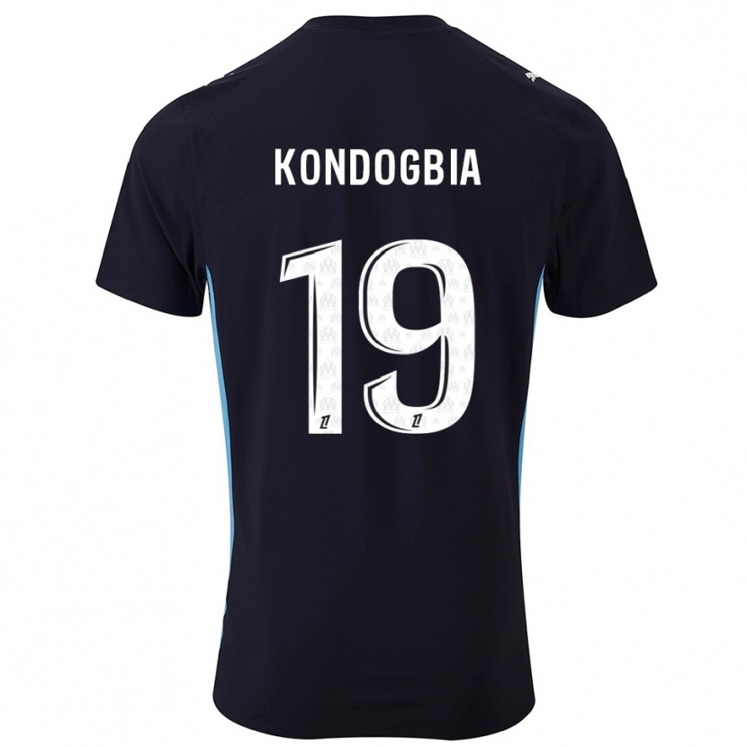 Danxenキッズジョフレイ・コンドグビア#19黒空色アウェイシャツ2025/26ジャージーユニフォーム