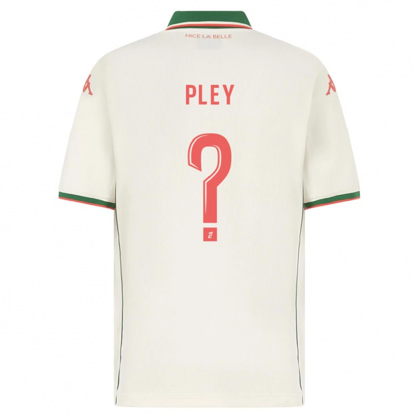 DanxenキッズLenny Pley#0白緑アウェイシャツ2025/26ジャージーユニフォーム