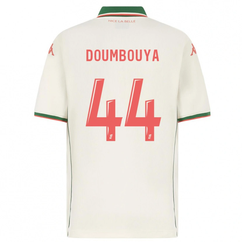 Danxenキッズアミドゥ・ドゥンブヤ#44白緑アウェイシャツ2025/26ジャージーユニフォーム