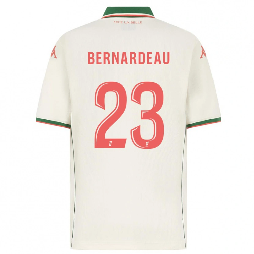 DanxenキッズGabin Bernardeau#23白緑アウェイシャツ2025/26ジャージーユニフォーム