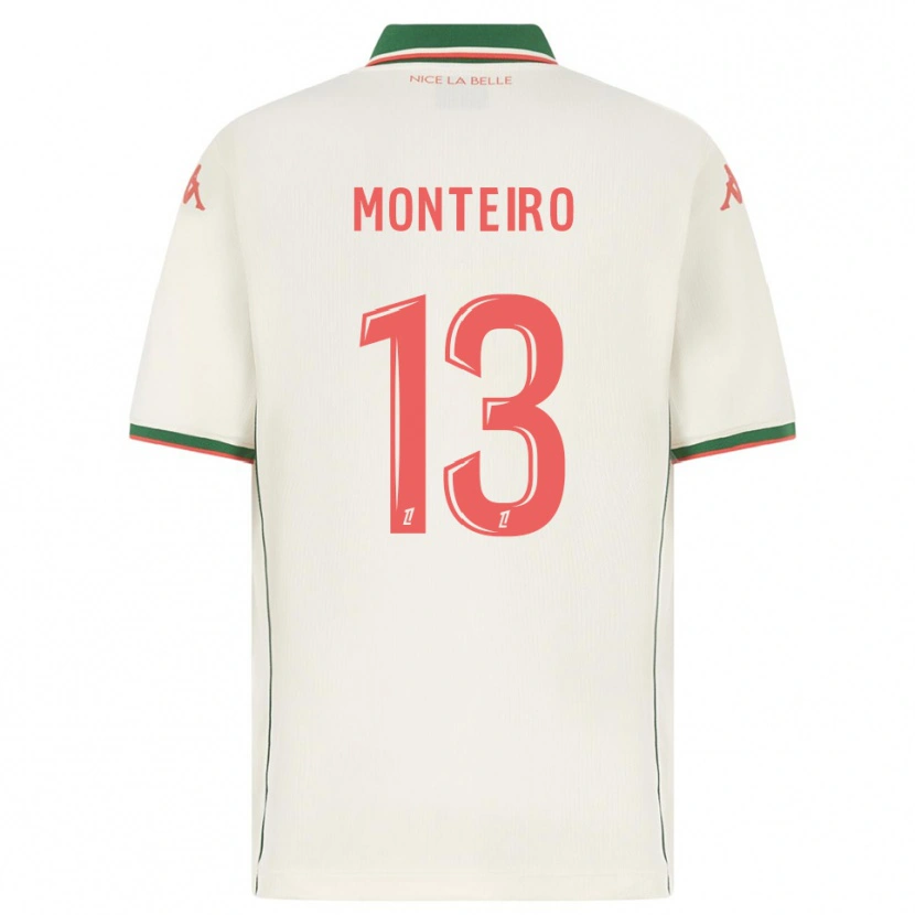 DanxenキッズLaurenzo Monteiro#13白緑アウェイシャツ2025/26ジャージーユニフォーム