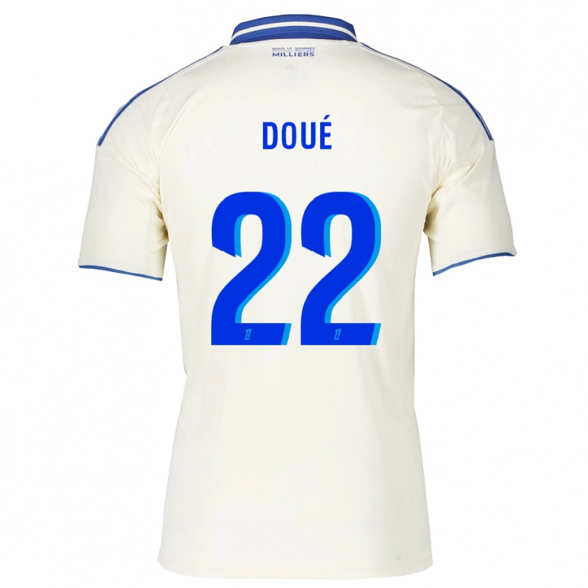 Danxenキッズゲラ・ドゥエ#22シャンパン青アウェイシャツ2025/26ジャージーユニフォーム