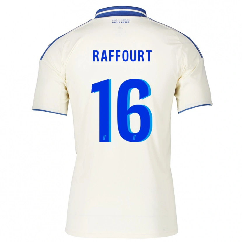 DanxenキッズTiméo Raffourt#16シャンパン青アウェイシャツ2025/26ジャージーユニフォーム