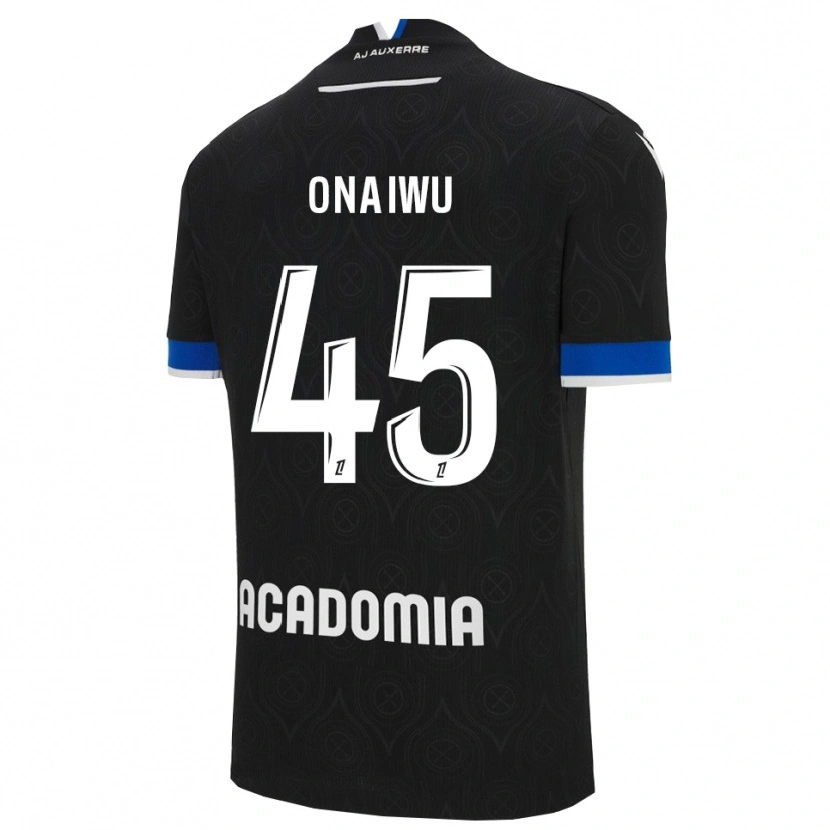 Danxenキッズオナイウ あど#45黒白アウェイシャツ2025/26ジャージーユニフォーム