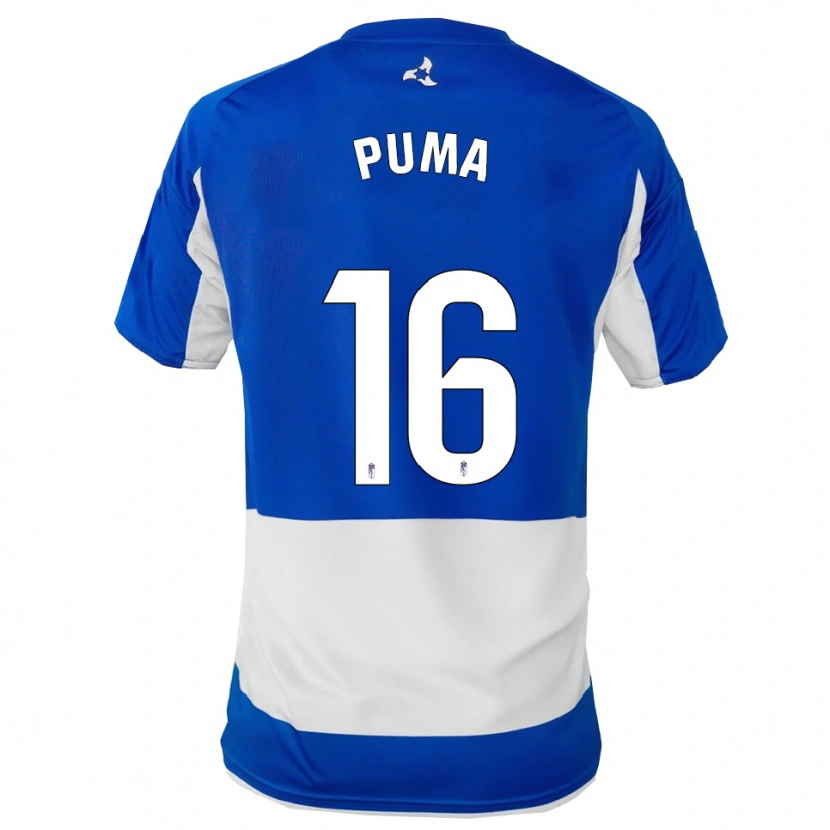 DanxenキッズPuma#16青白アウェイシャツ2025/26ジャージーユニフォーム
