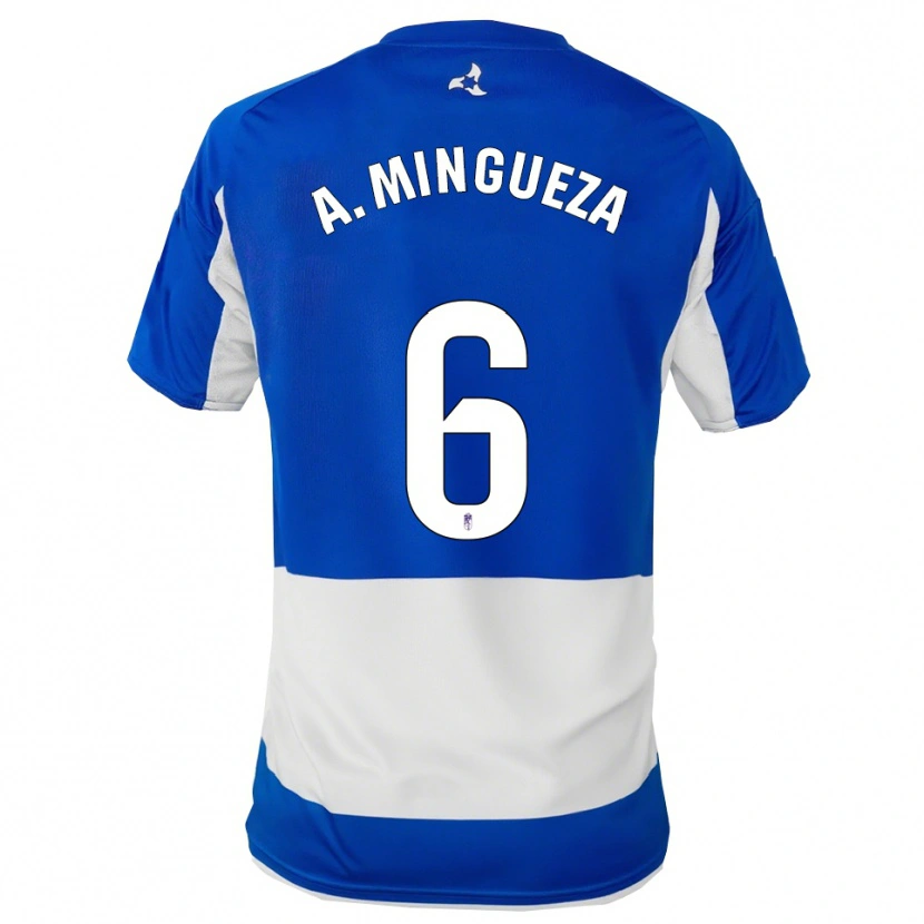 Danxenキッズアリアドナ・ミンゲサ#6青白アウェイシャツ2025/26ジャージーユニフォーム