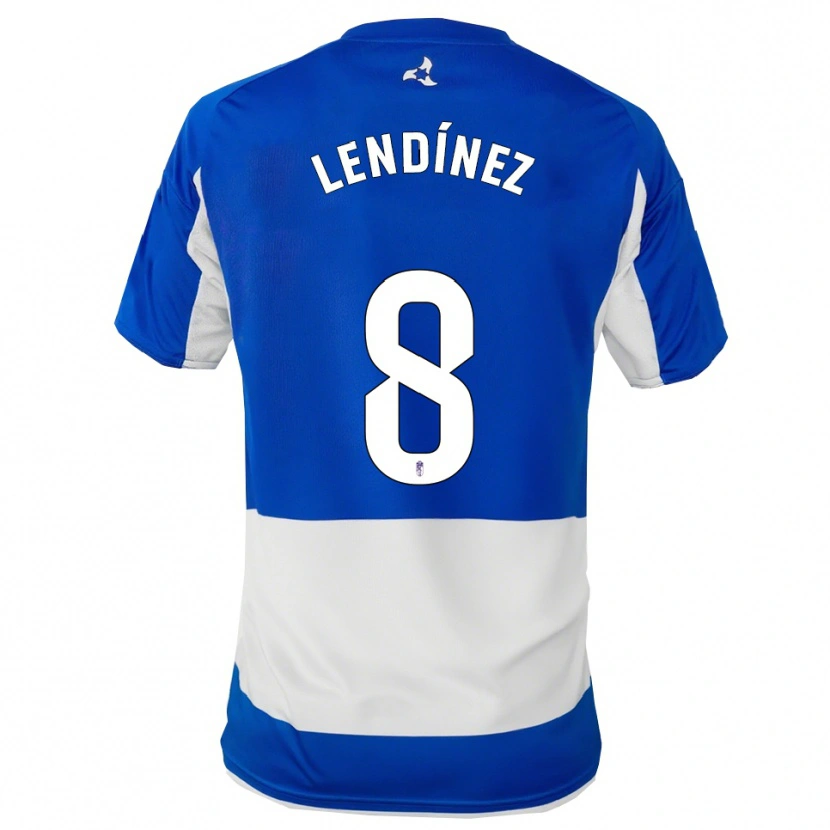 DanxenキッズJuanma Lendínez#8青白アウェイシャツ2025/26ジャージーユニフォーム
