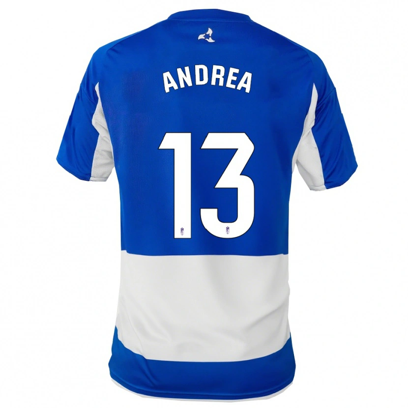 Danxenキッズアンドレア・ロメロ#13青白アウェイシャツ2025/26ジャージーユニフォーム