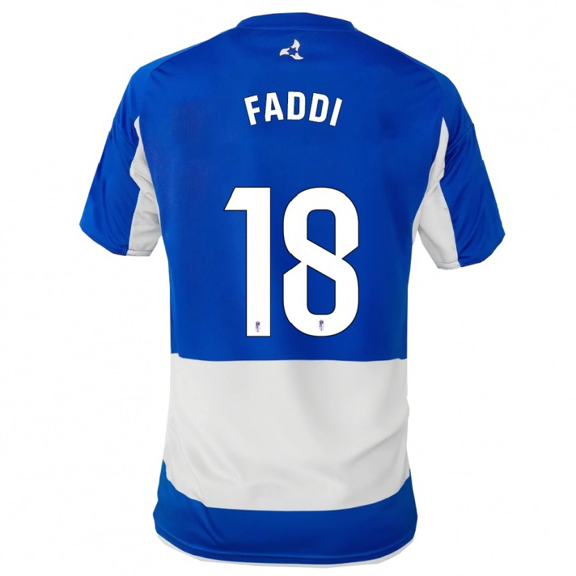Danxenキッズイネス・ファディ#18青白アウェイシャツ2025/26ジャージーユニフォーム